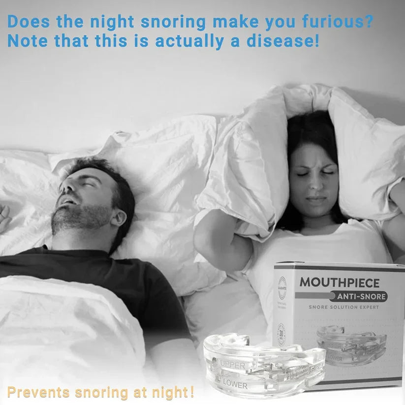 Griqos™ Anti Snoring Mouthpiece - Say goodbye to sleepless nights