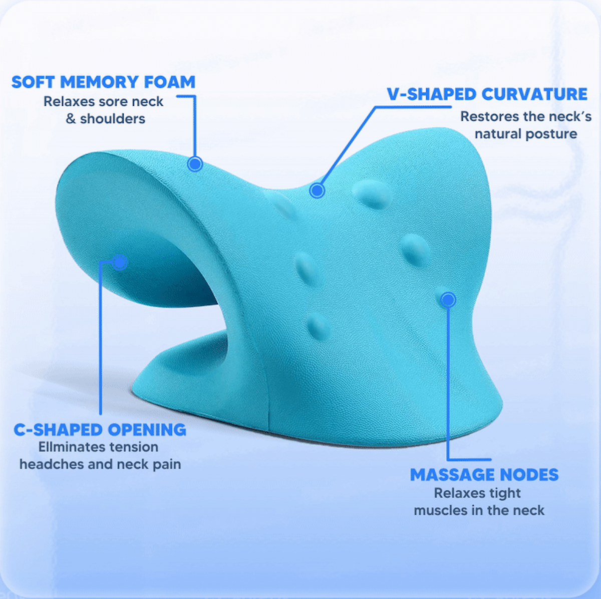 Griqos™ Neck stretcher-Cervical Traction Device