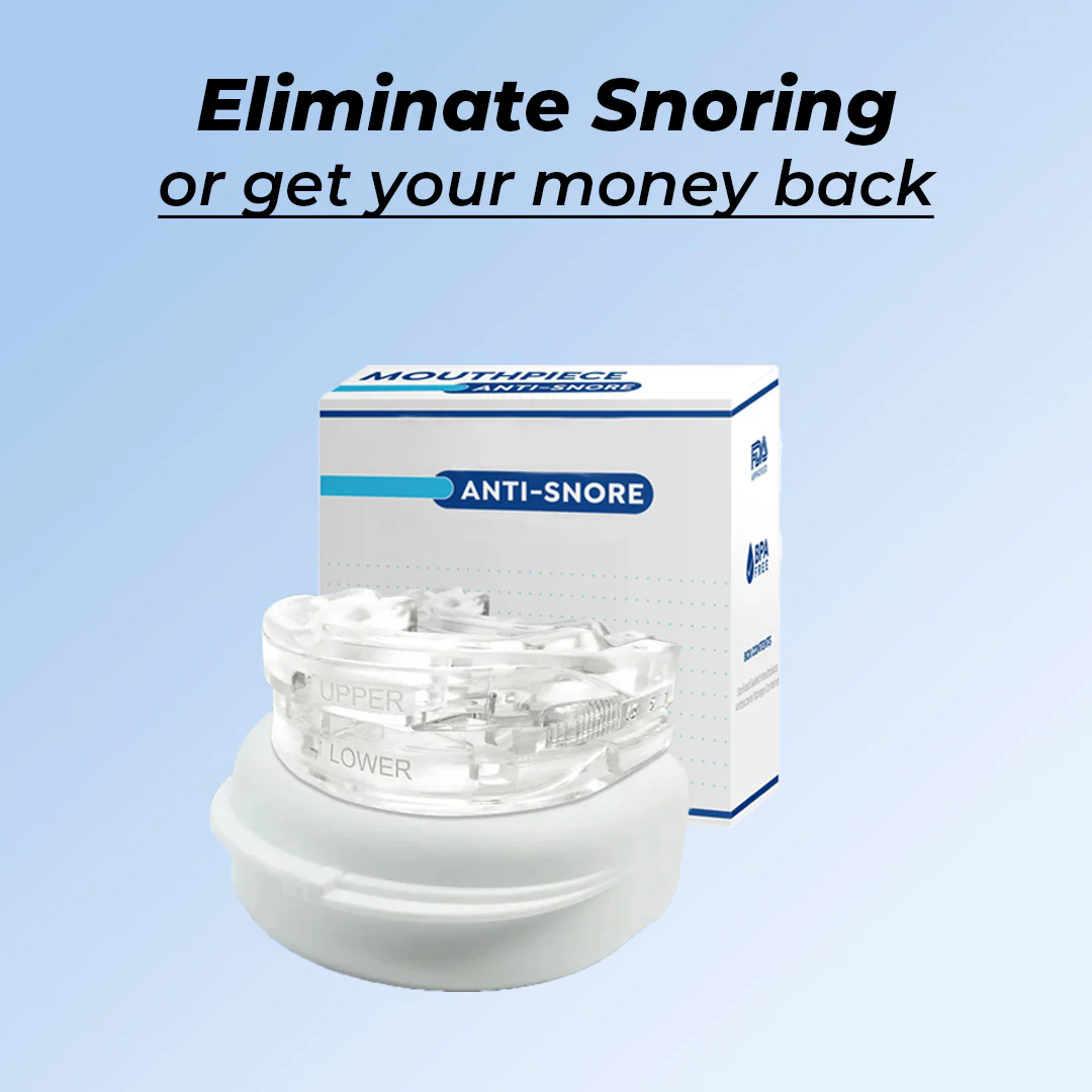 Griqos™ Anti Snoring Mouthpiece - Say goodbye to sleepless nights